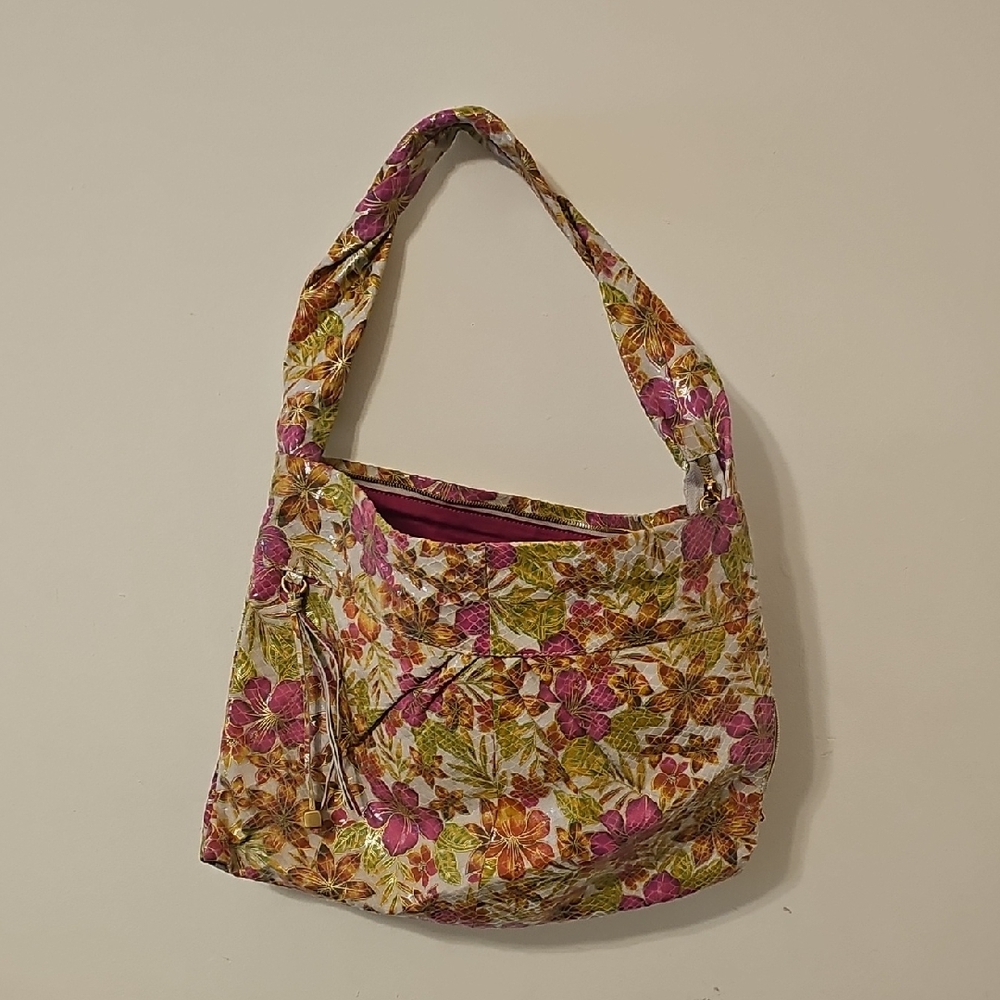 Vintage HOBO Floral Patterned Women's Bag